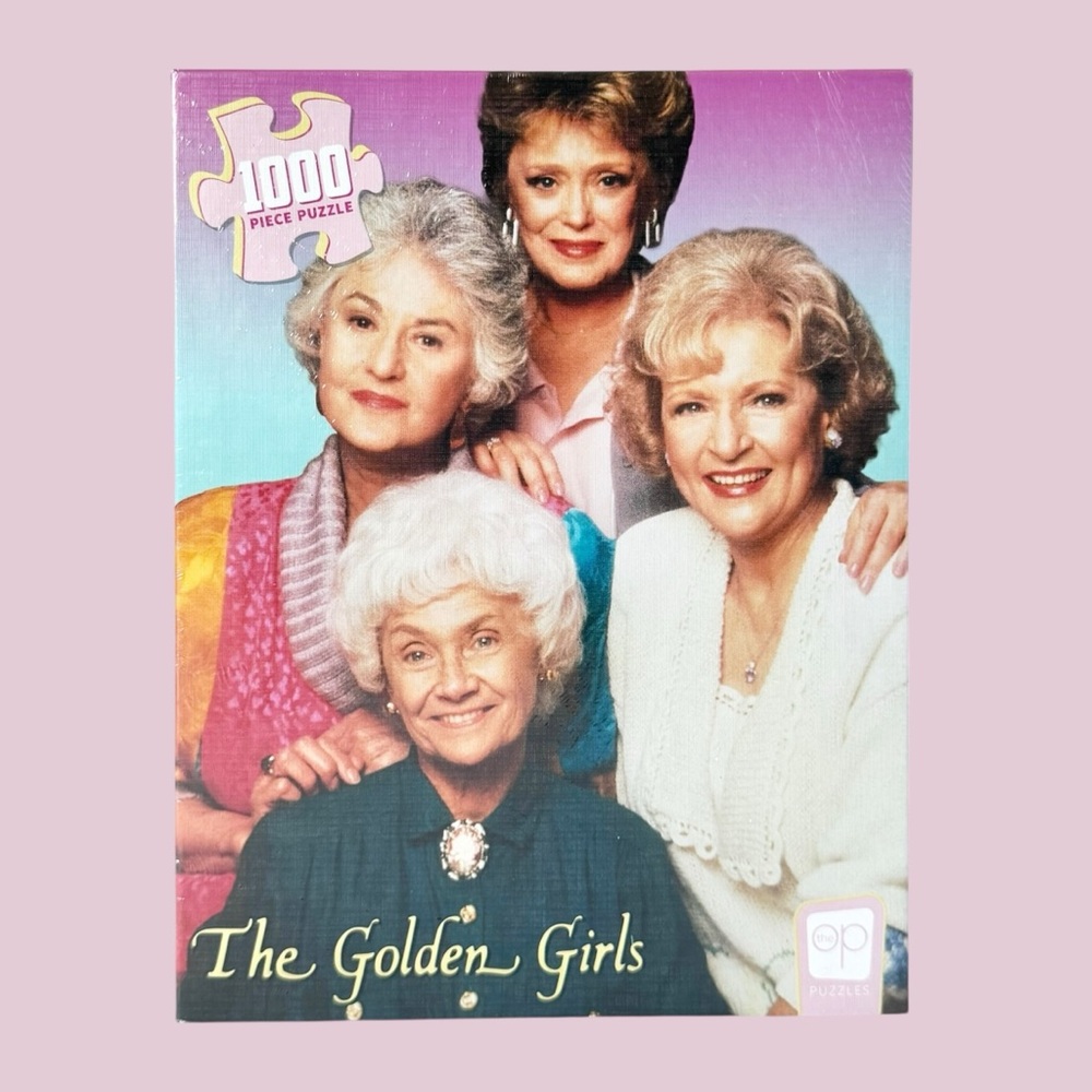 NWT Sealed The Golden Girls 1000 Piece Jigsaw Puzzle
